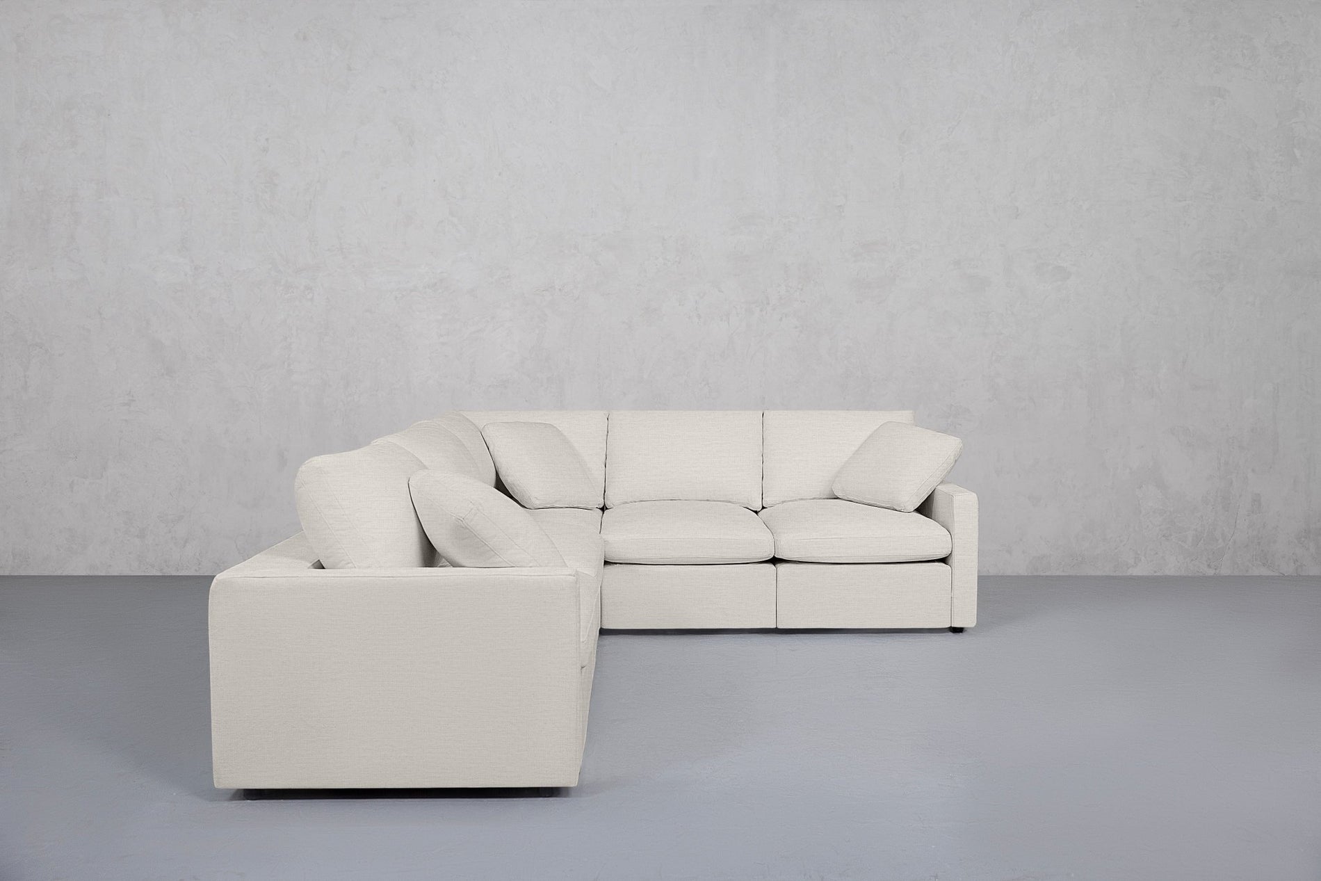 5-Seat Modular Corner Sectional (Thin Arms) - 7th Avenue