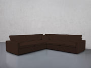 5-Seat Modular Corner Sectional (Thin Arms) - 7th Avenue