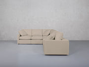 5-Seat Modular Corner Right Sectional (Thin Arms)