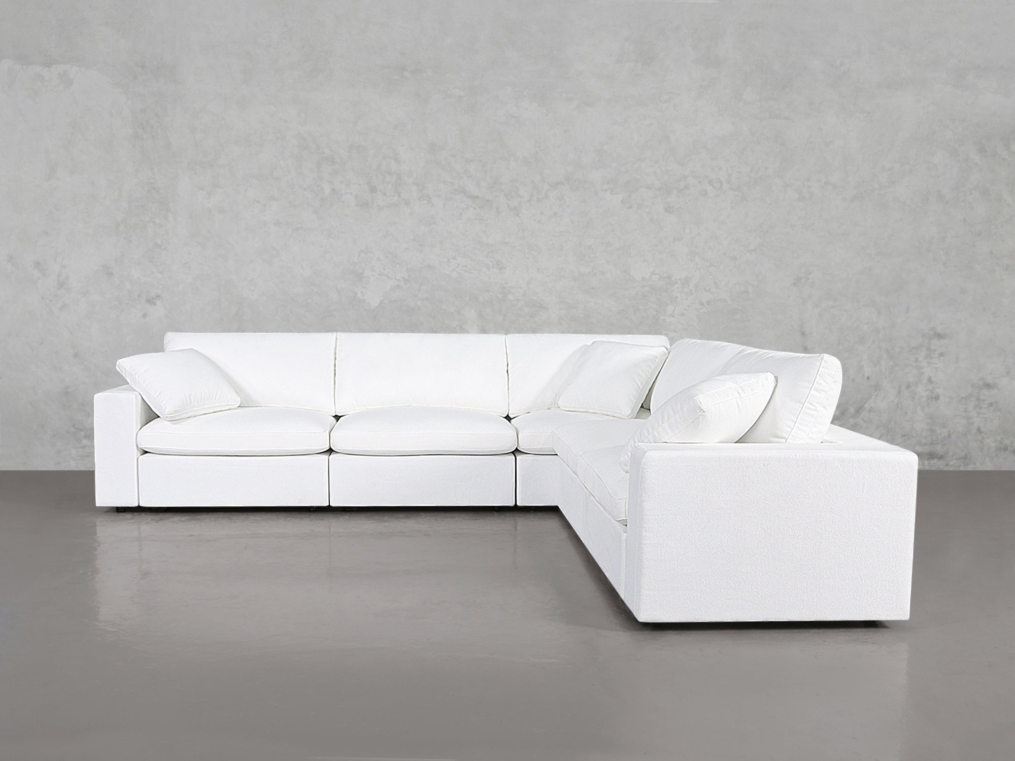 5-Seat Modular Corner Right Sectional