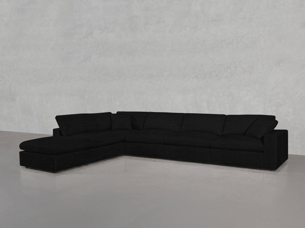 6-Seat Modular Corner Lounger Sectional