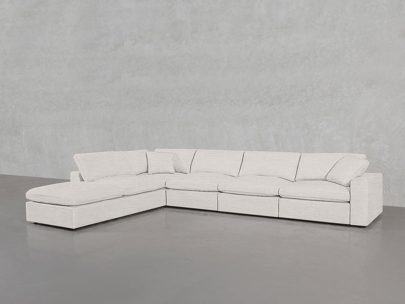 6-Seat Modular Corner Lounger Sectional