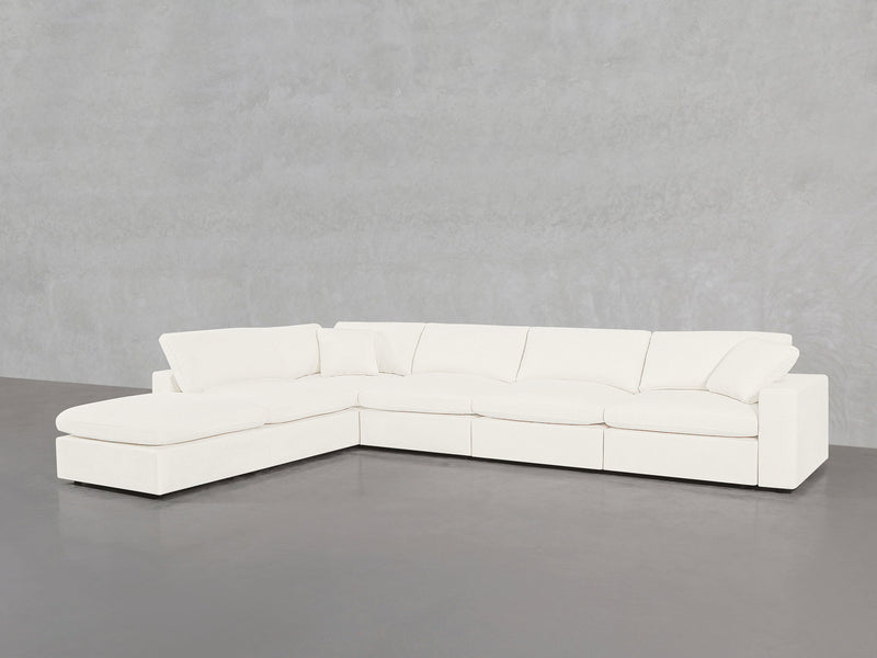 6-Seat Modular Corner Lounger Sectional