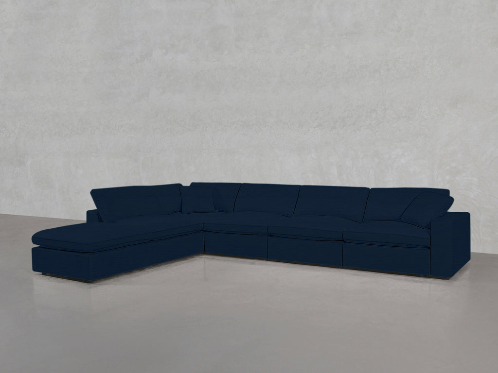 6-Seat Modular Corner Lounger Sectional