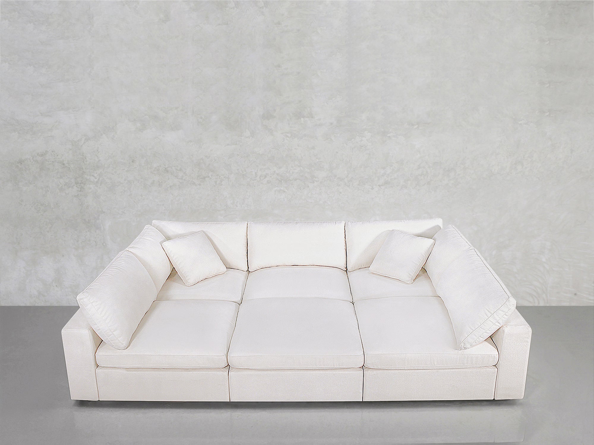 6-Seat Modular Pit Sofa Sectional | 7th Avenue