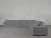 6-Seat Modular Corner Right Sectional