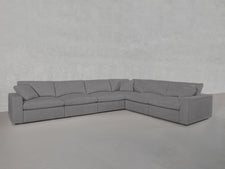 6-Seat Modular Corner Right Sectional