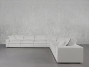 6-Seat Modular Corner Right Sectional