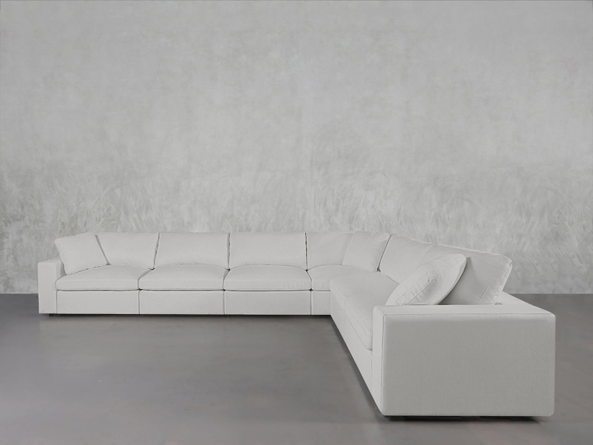 6-Seat Modular Corner Right Sectional