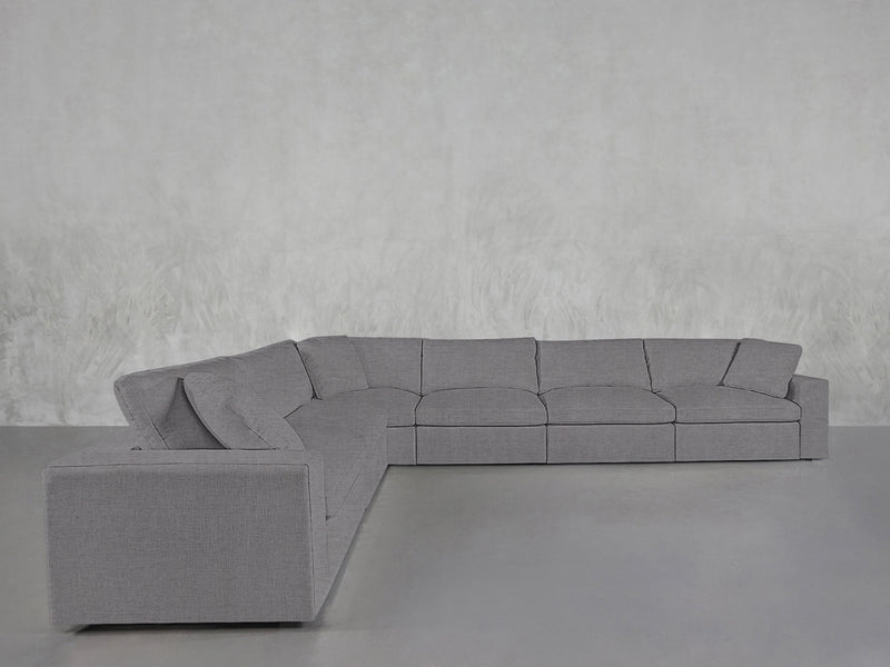 6-Seat Modular Corner Sectional