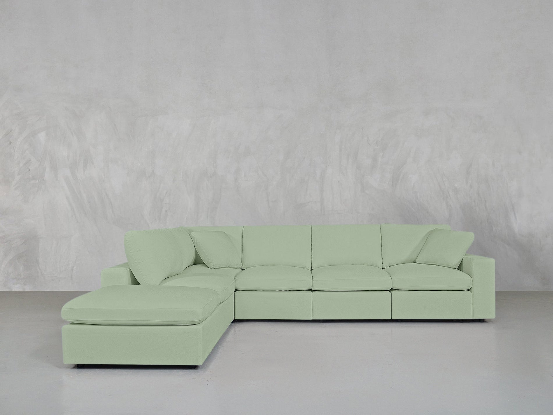 6-Seat Modular Corner Lounger Sectional - 7th Avenue