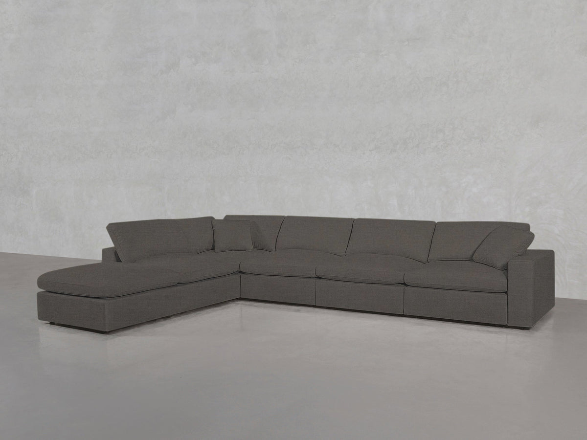 6 - Seat Modular Corner Lounger Sectional - 7th Avenue