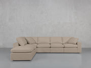 6-Seat Modular Corner Lounger Sectional - 7th Avenue