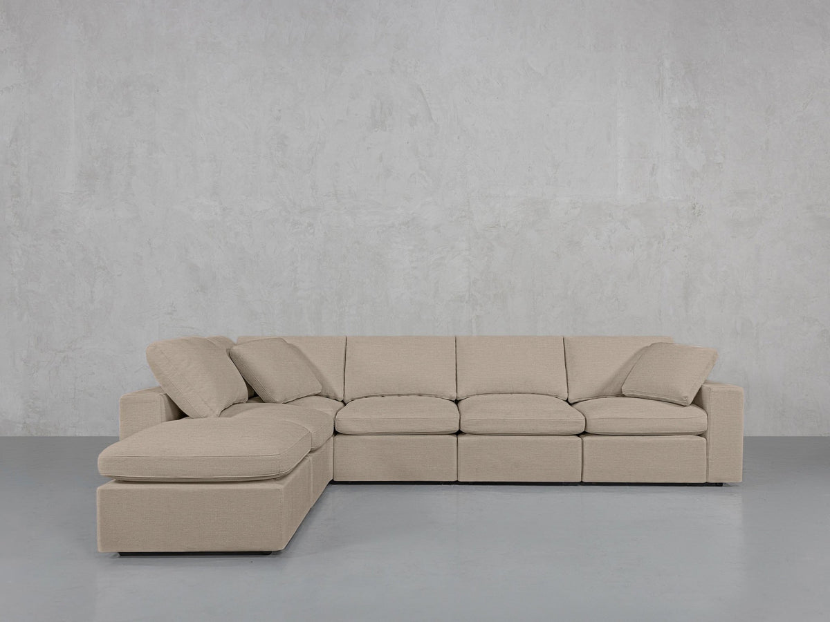 6-Seat Modular Corner Lounger Sectional - 7th Avenue