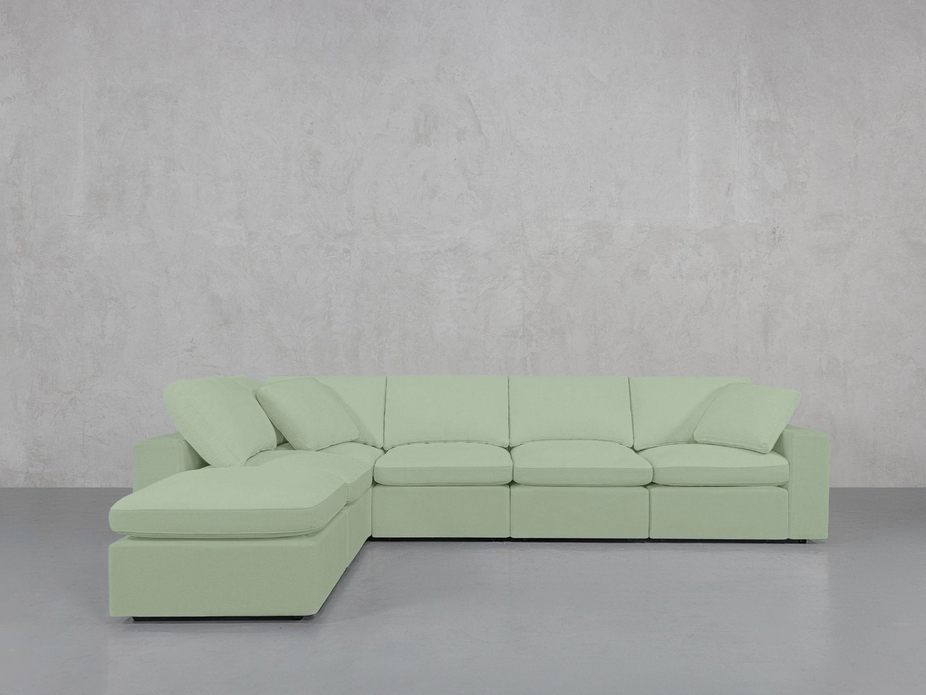 6-Seat Modular Corner Lounger Sectional - 7th Avenue