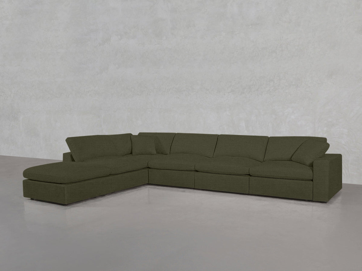 6-Seat Modular Corner Lounger Sectional - 7th Avenue