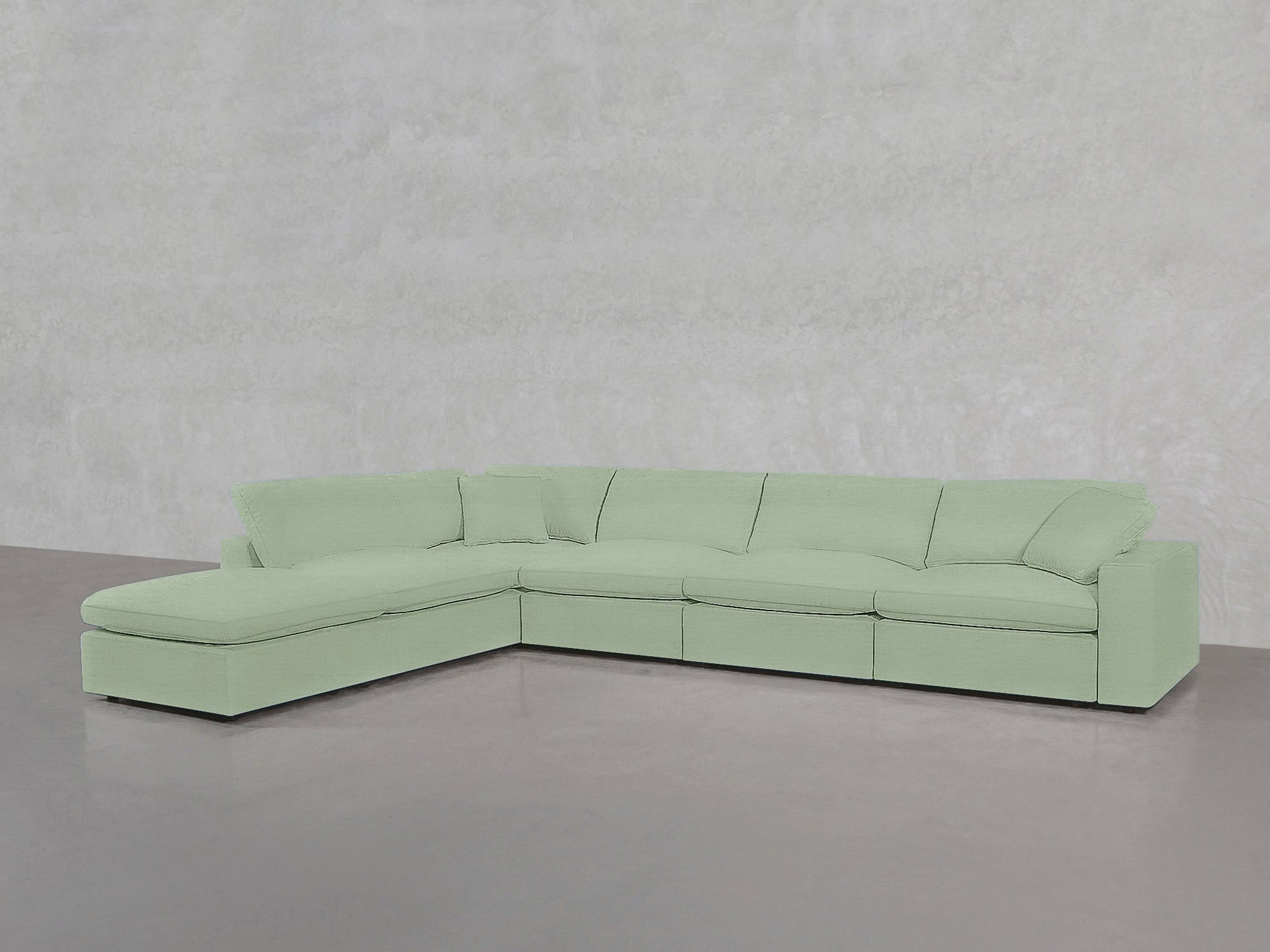 6-Seat Modular Corner Lounger Sectional - 7th Avenue