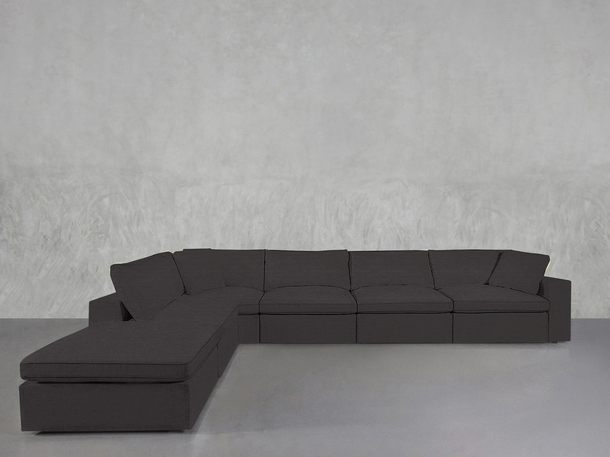 6 - Seat Modular Corner Lounger Sectional - 7th Avenue
