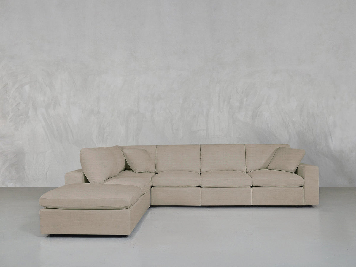 6-Seat Modular Corner Lounger Sectional - 7th Avenue