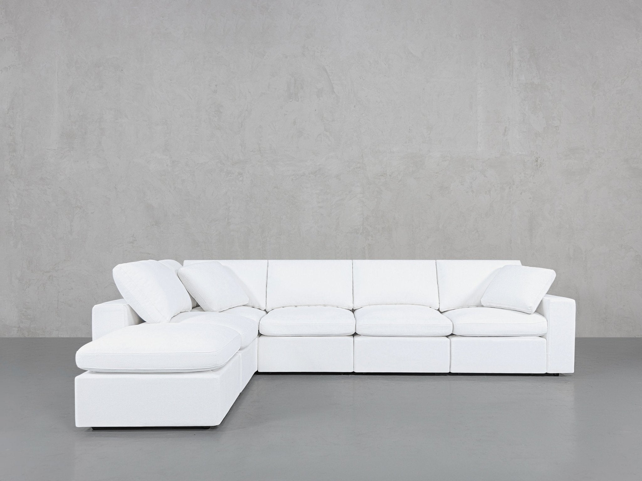 6 - Seat Modular Corner Lounger Sectional - 7th Avenue