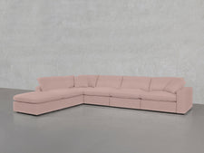 6 - Seat Modular Corner Lounger Sectional - 7th Avenue