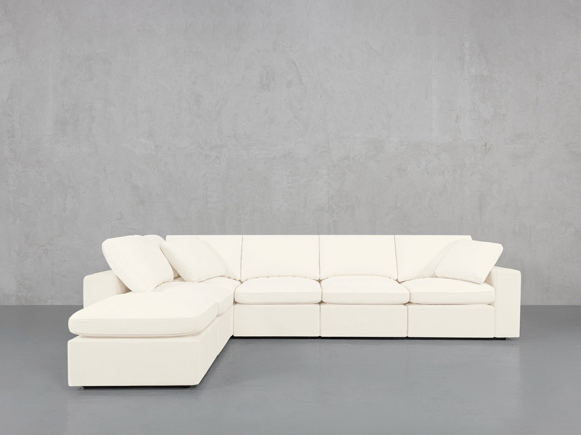 6 - Seat Modular Corner Lounger Sectional - 7th Avenue