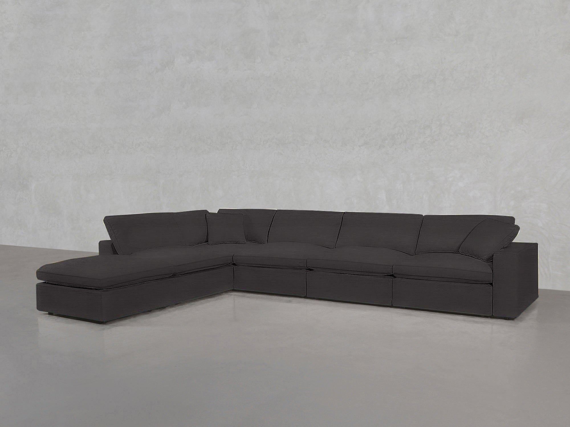 6 - Seat Modular Corner Lounger Sectional - 7th Avenue