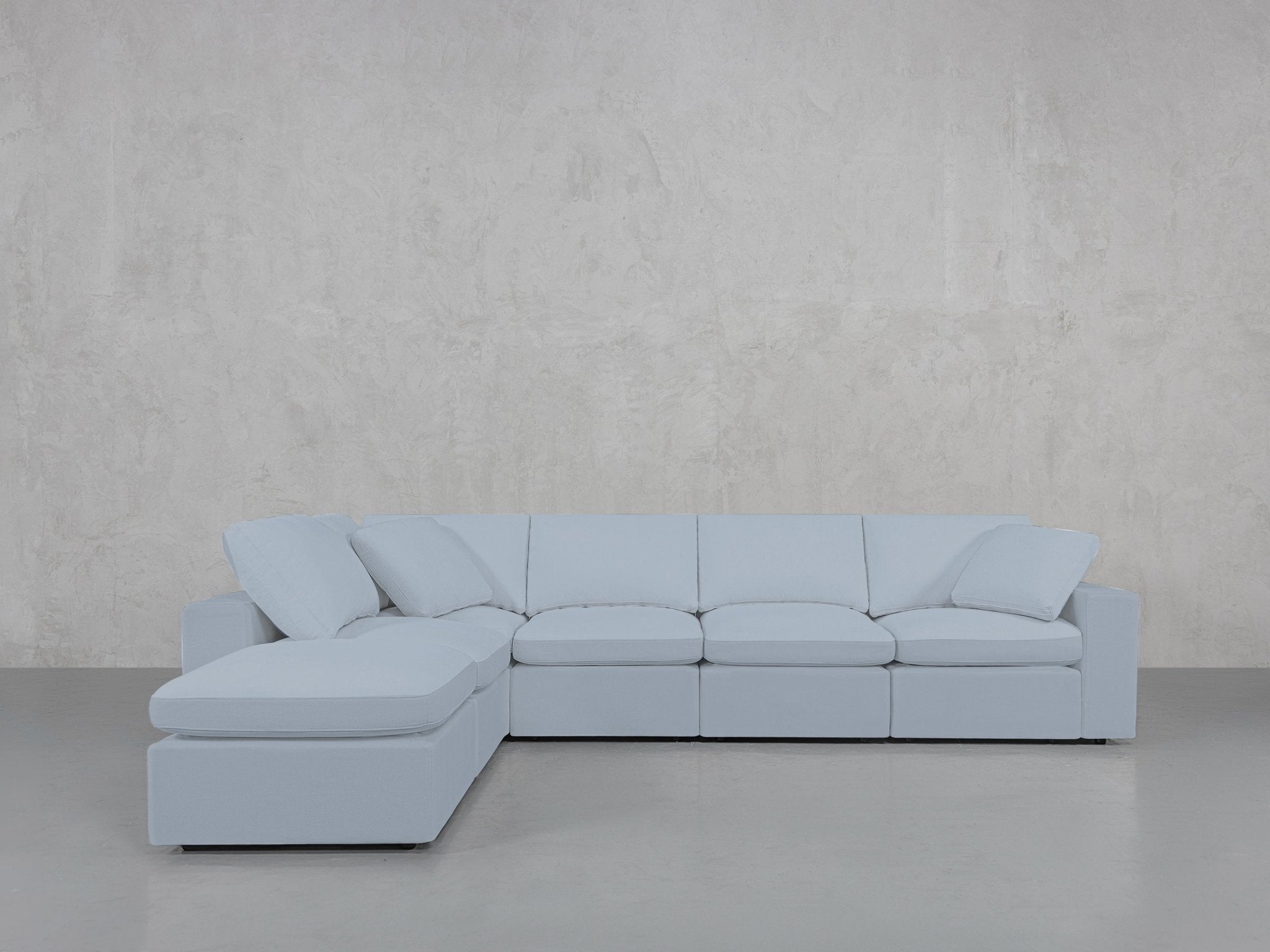 6 - Seat Modular Corner Lounger Sectional - 7th Avenue