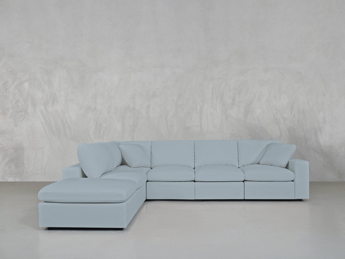 6 - Seat Modular Corner Lounger Sectional - 7th Avenue
