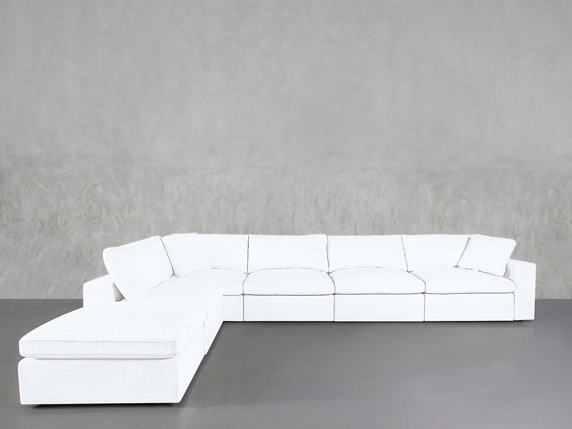6 - Seat Modular Corner Lounger Sectional - 7th Avenue