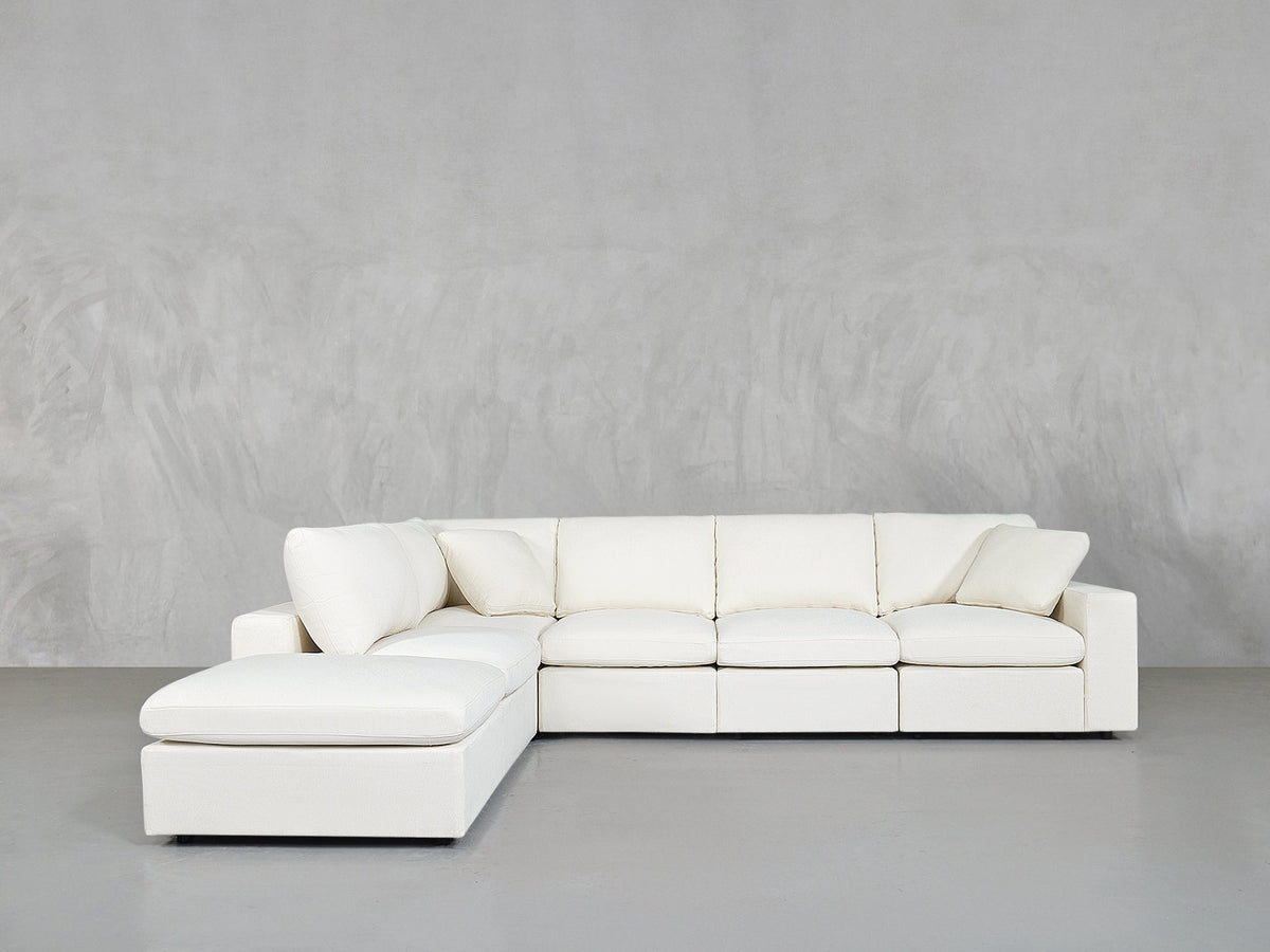 6 - Seat Modular Corner Lounger Sectional - 7th Avenue
