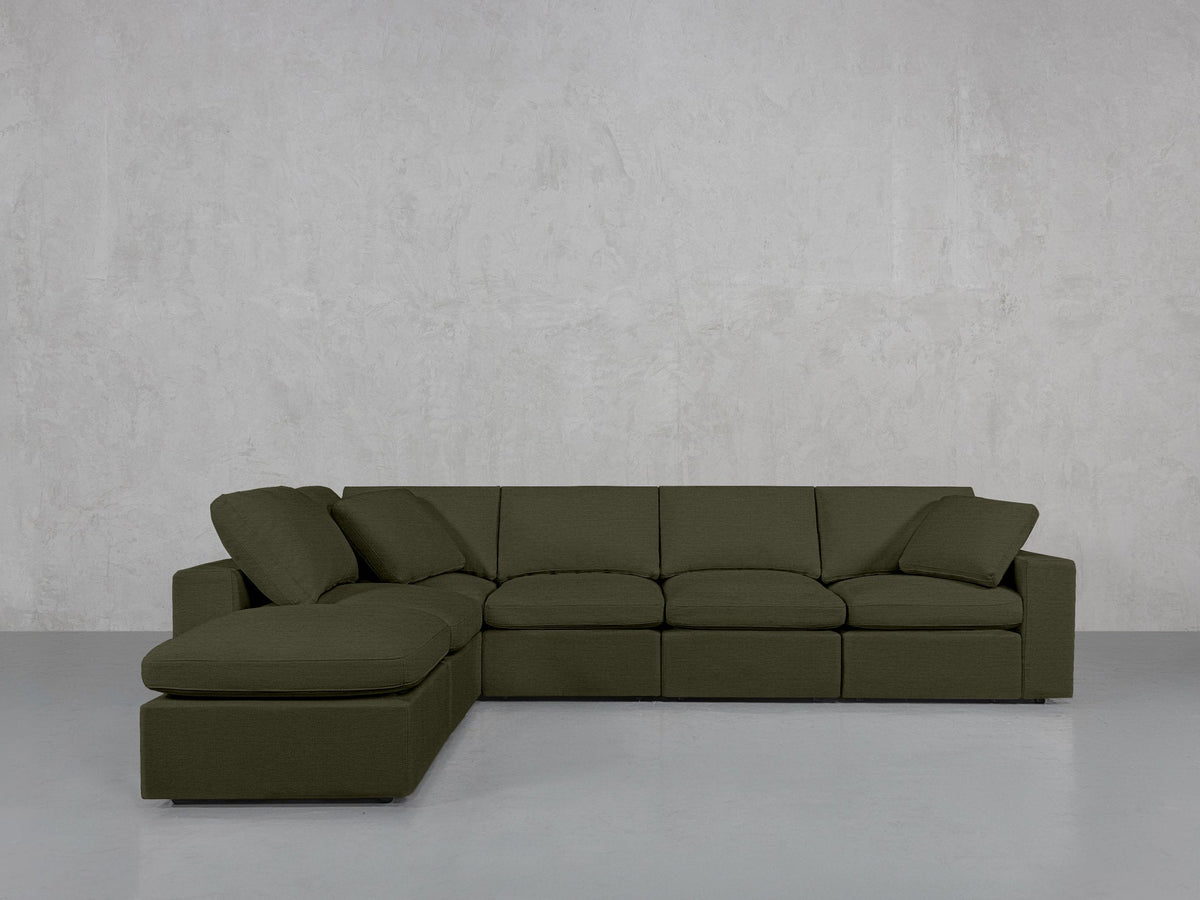 6-Seat Modular Corner Lounger Sectional - 7th Avenue