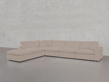 6-Seat Modular Corner Lounger Sectional