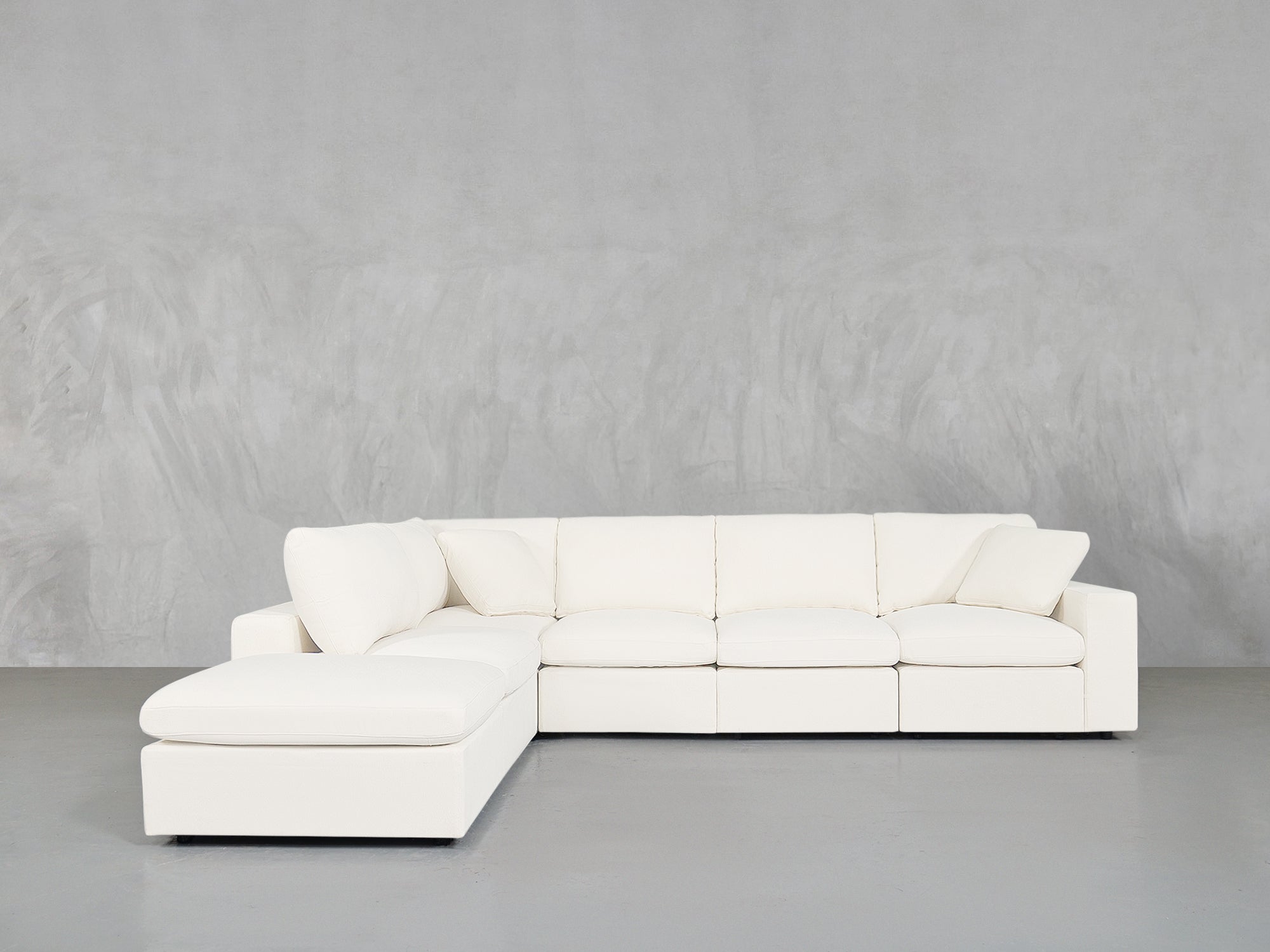 6 - Seat Modular Corner Lounger Sectional - 7th Avenue