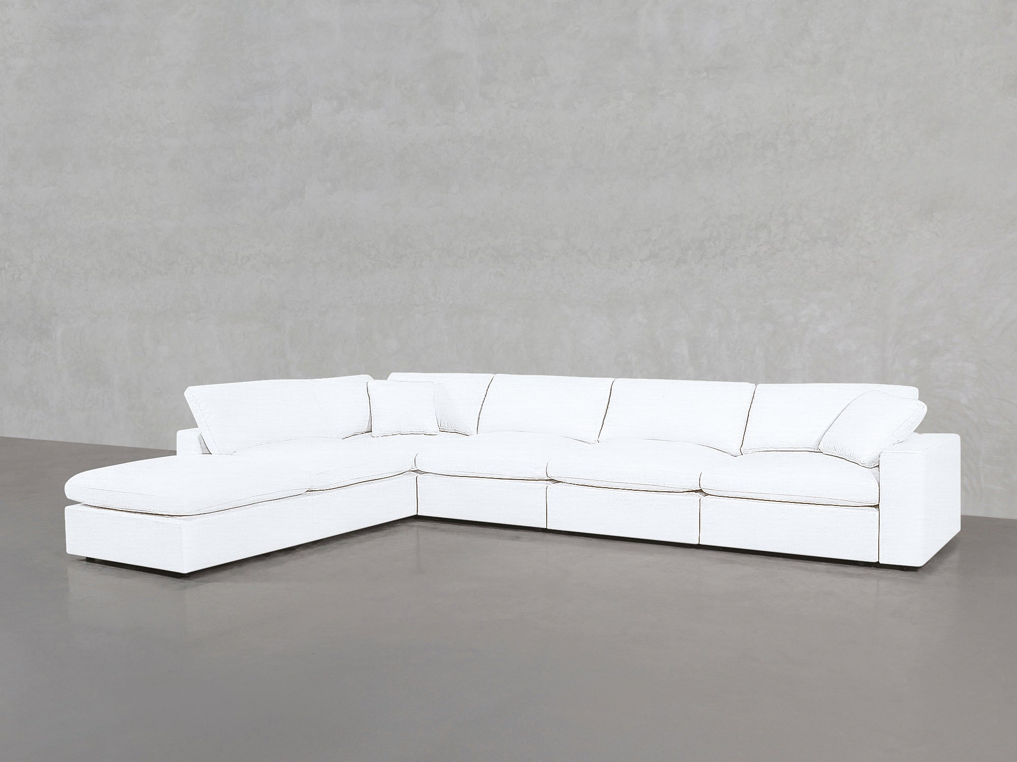 6 - Seat Modular Corner Lounger Sectional - 7th Avenue