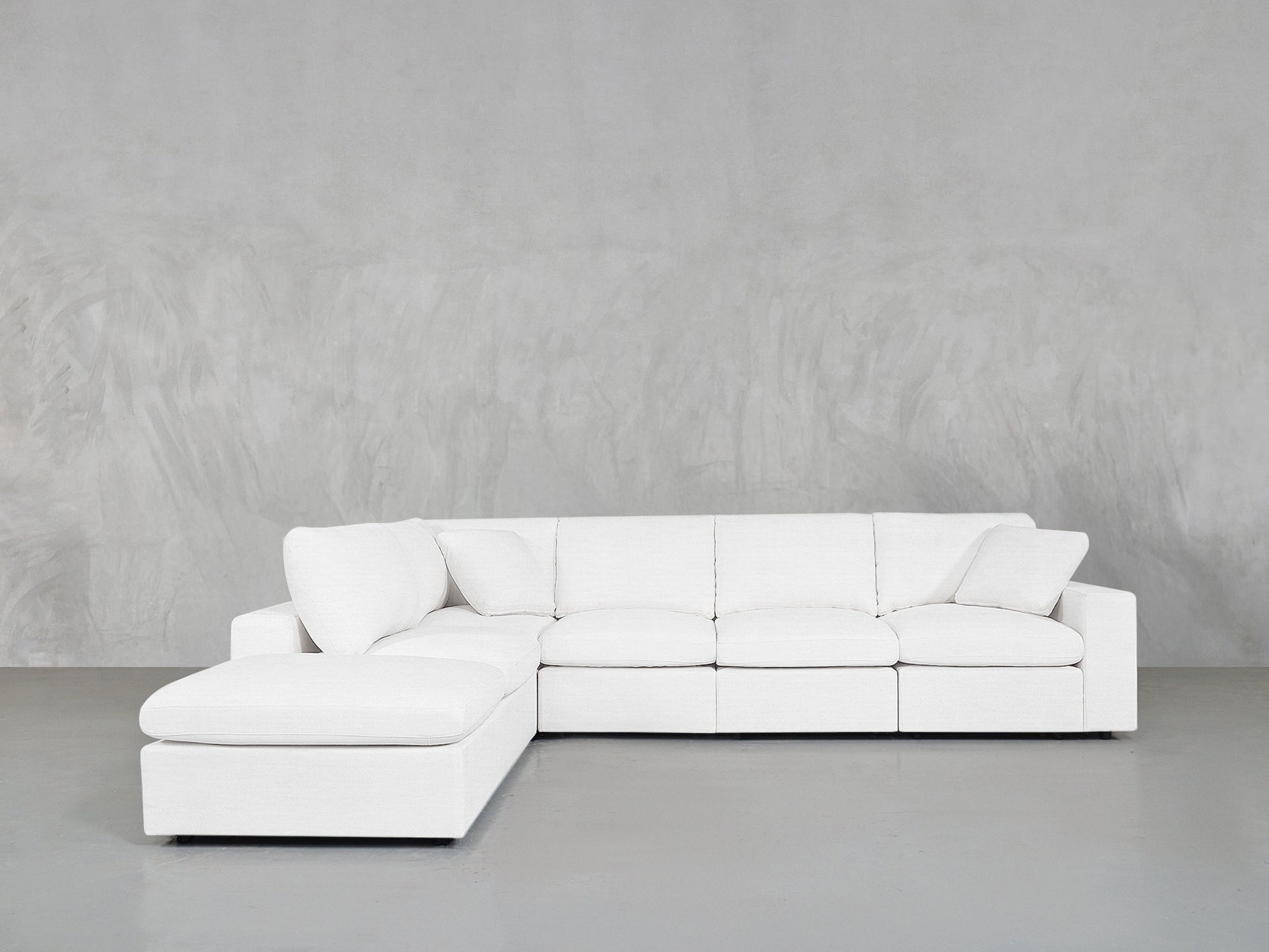 6 - Seat Modular Corner Lounger Sectional - 7th Avenue