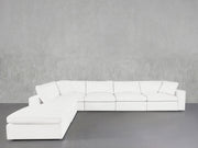 6 - Seat Modular Corner Lounger Sectional - 7th Avenue