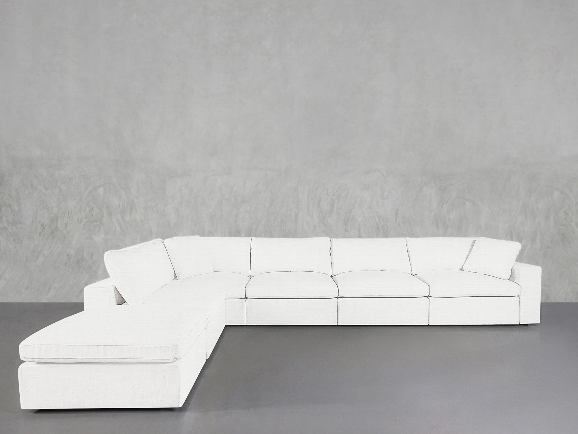 6 - Seat Modular Corner Lounger Sectional - 7th Avenue