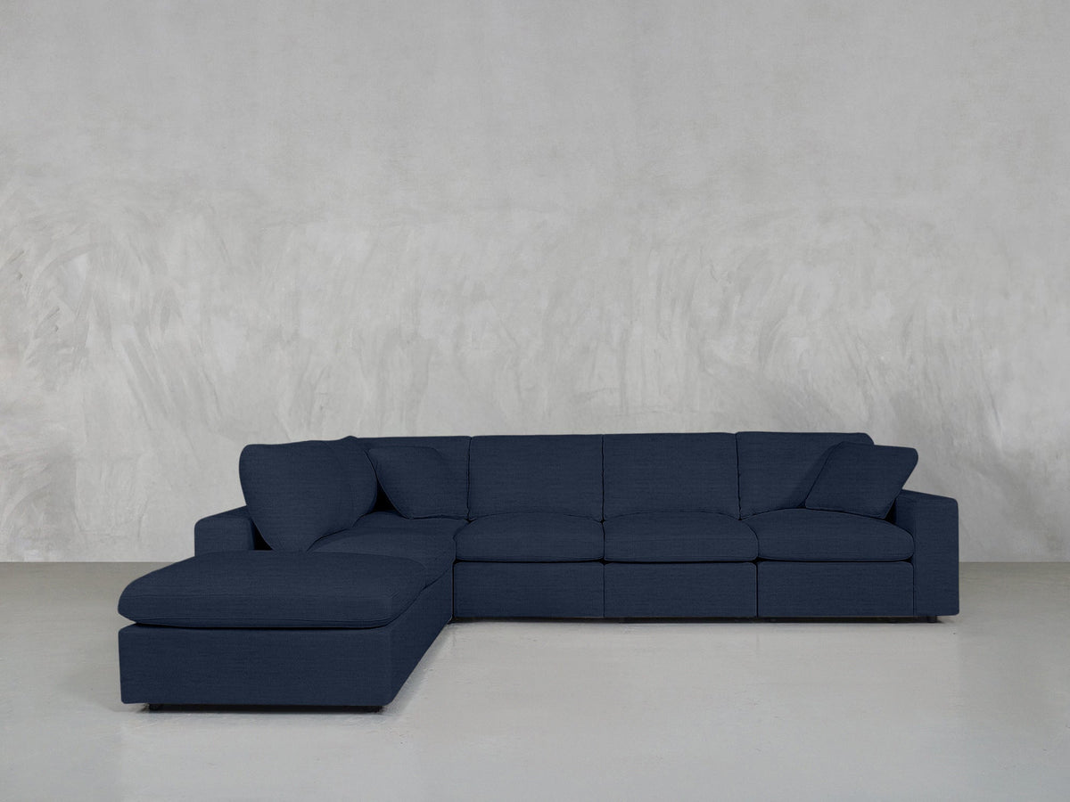 6-Seat Modular Corner Lounger Sectional - 7th Avenue
