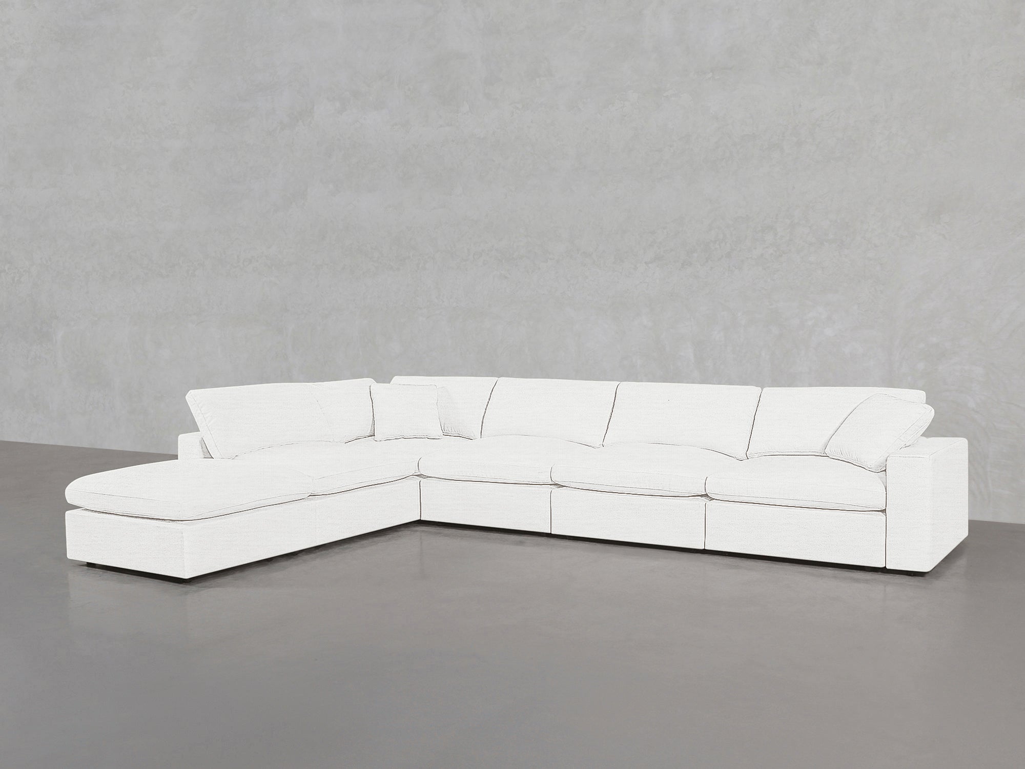 6 - Seat Modular Corner Lounger Sectional - 7th Avenue