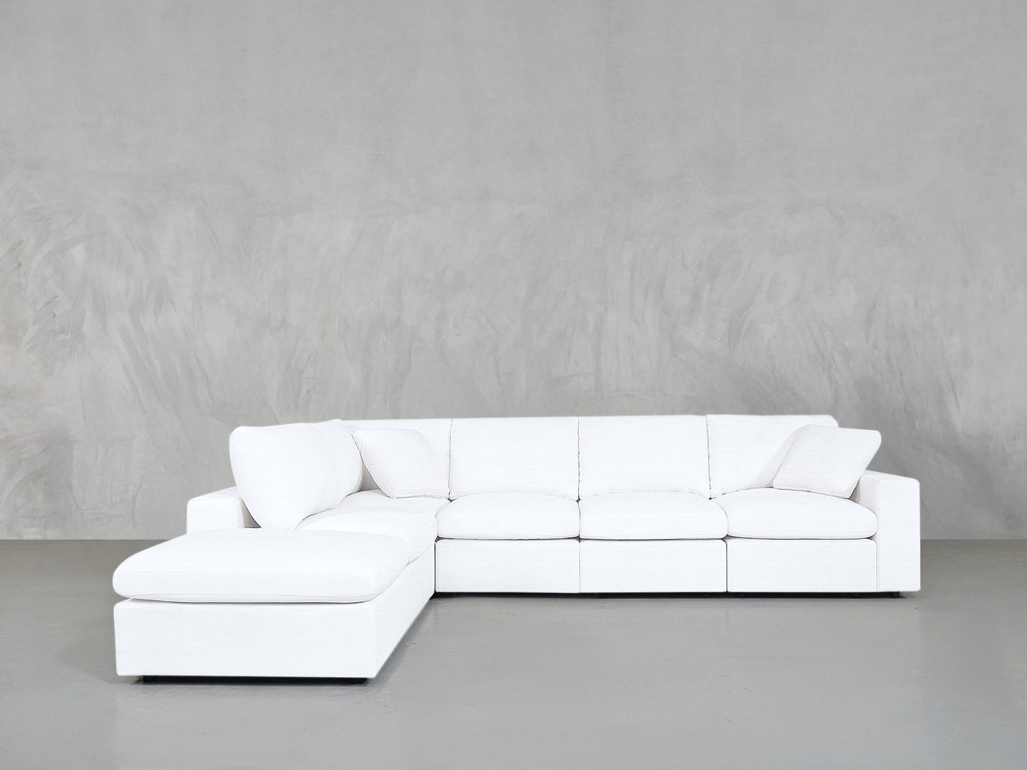 6 - Seat Modular Corner Lounger Sectional - 7th Avenue