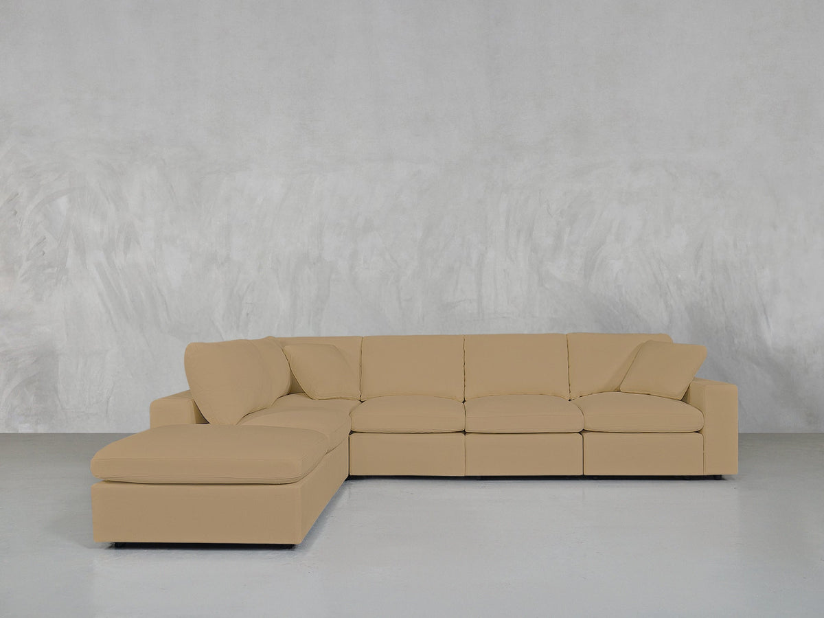 6 - Seat Modular Corner Lounger Sectional - 7th Avenue