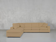 6 - Seat Modular Corner Lounger Sectional - 7th Avenue
