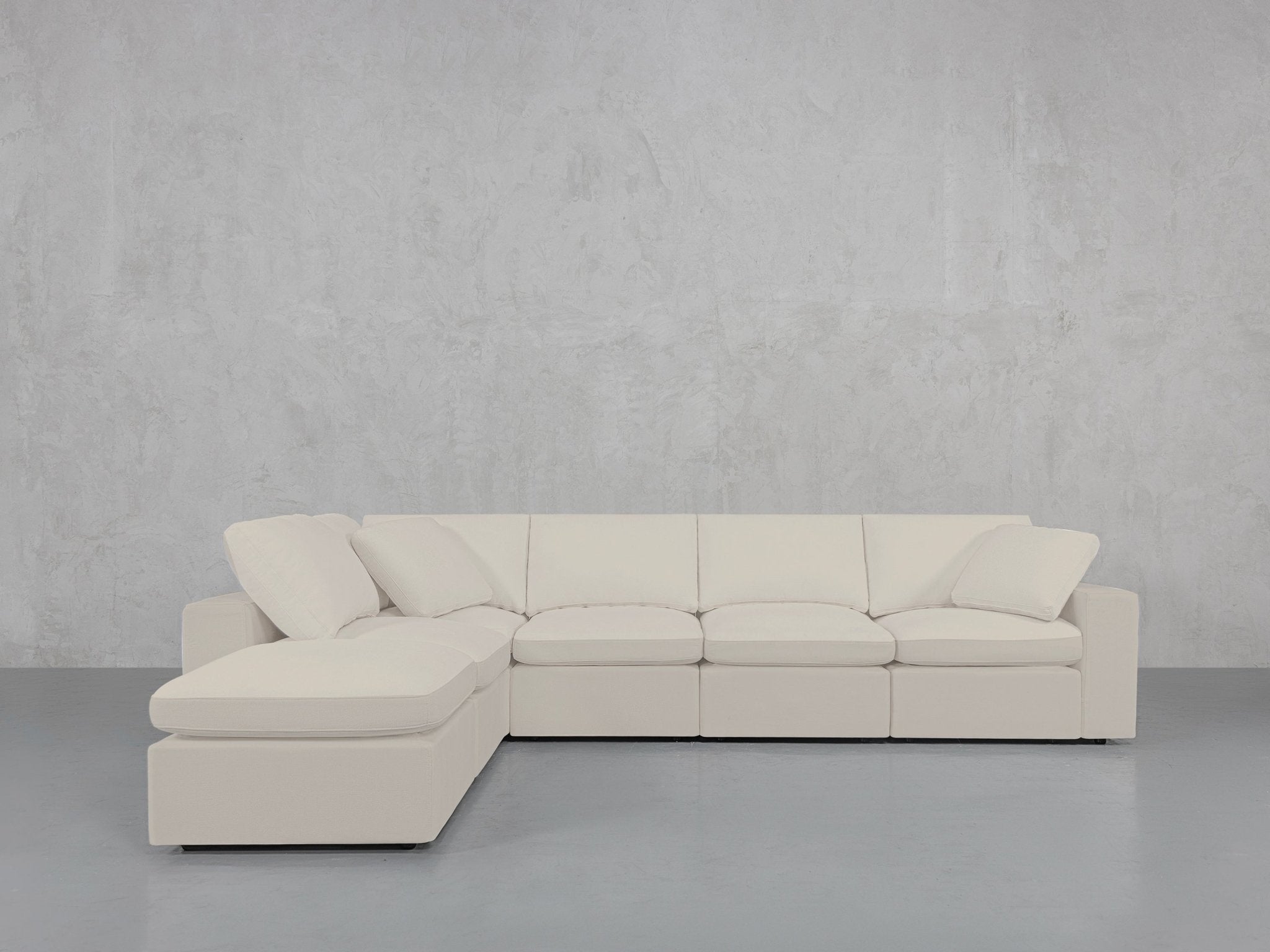 6 - Seat Modular Corner Lounger Sectional - 7th Avenue