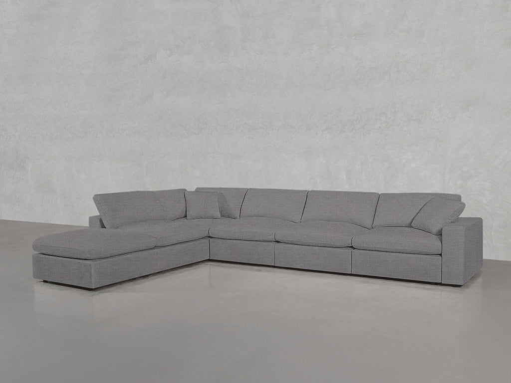 6 - Seat Modular Corner Lounger Sectional - 7th Avenue