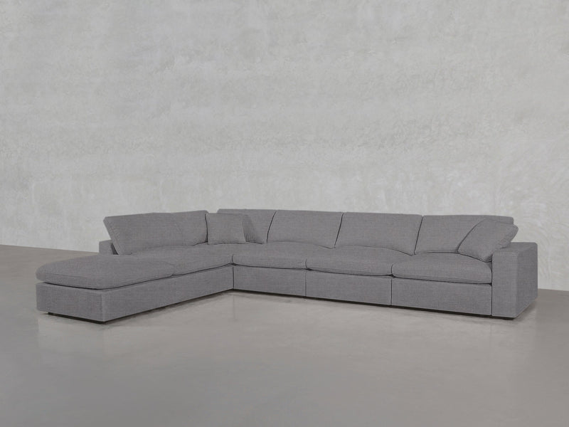 6 - Seat Modular Corner Lounger Sectional - 7th Avenue