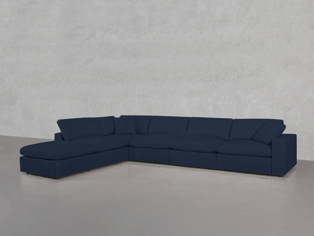 6-Seat Modular Corner Lounger Sectional - 7th Avenue