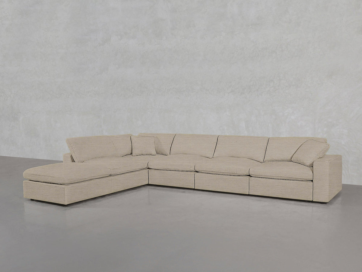 6-Seat Modular Corner Lounger Sectional - 7th Avenue