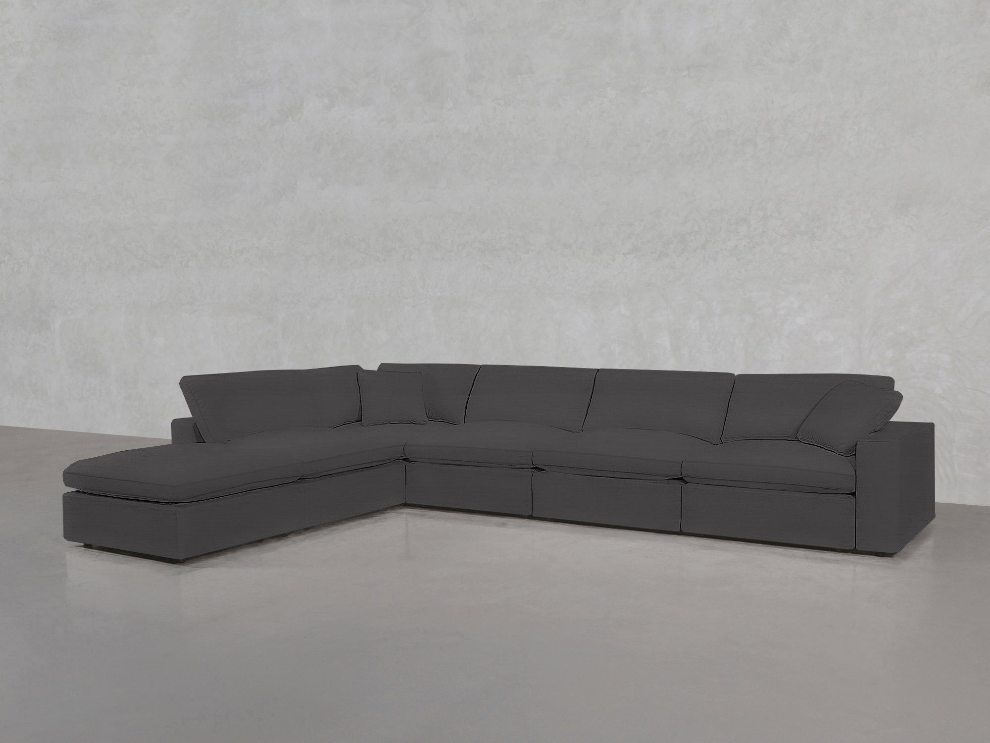 6 - Seat Modular Corner Lounger Sectional - 7th Avenue
