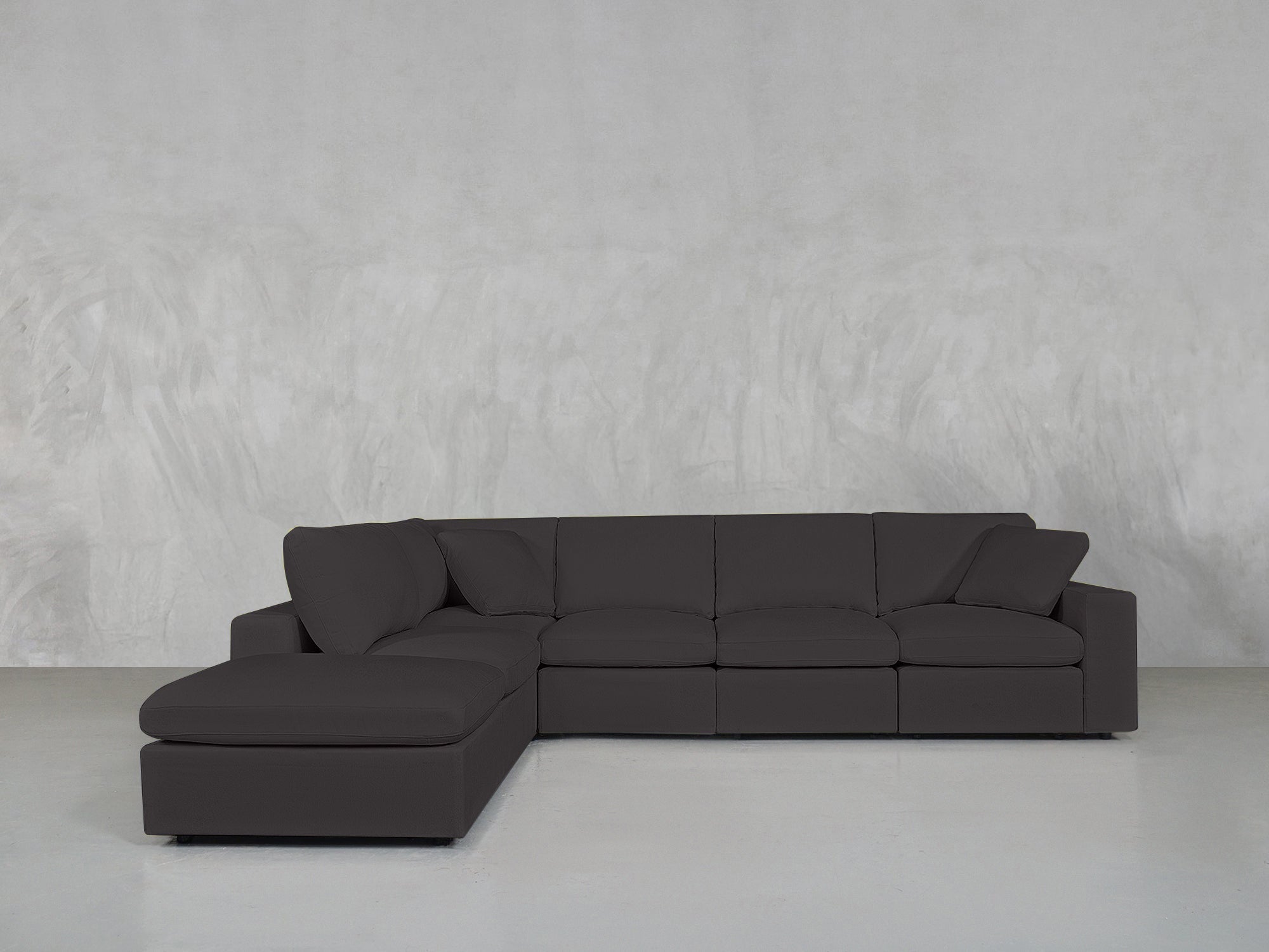 6 - Seat Modular Corner Lounger Sectional - 7th Avenue